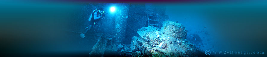 WWII Photo Designs, Underwater Photography and WWII Graphics by WW2-Design.com. 