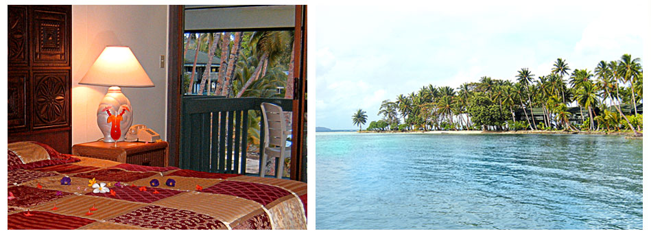 Vegetarian Meals and Restaurant Style Accommodations At The Blue Lagoon Resort, Chuuk FSM.
