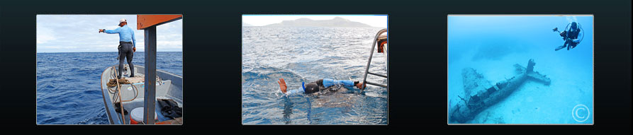 Underwater Photography.. WWII Airplane-Wrecks of Truk Lagoon. 